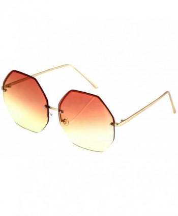 Rimless sunglasses