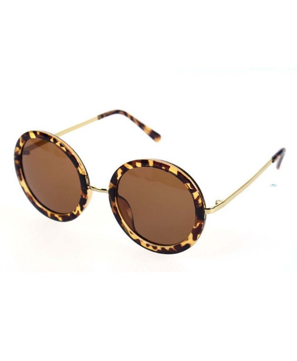 Retro Bridge Mirror Circle Sunglasses