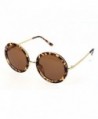 Retro Bridge Mirror Circle Sunglasses