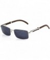 Rimless sunglasses