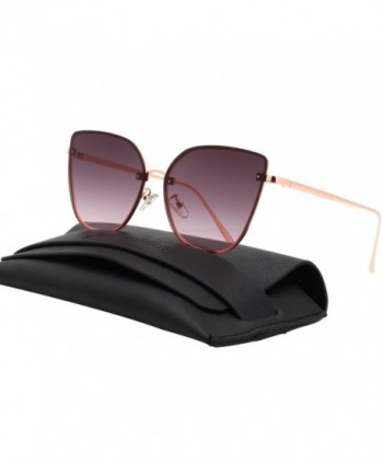 VIVIENFANG Rimless Mirrored Sunglasses G87027A