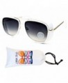 Style Vault Steampunk Sunglasses Silver Smoked