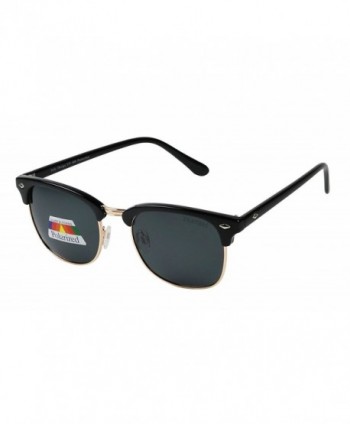 Semi-rimless sunglasses