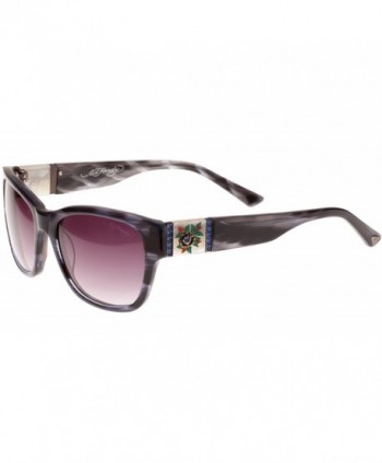 Ed Hardy Black Sunglasses Gradient