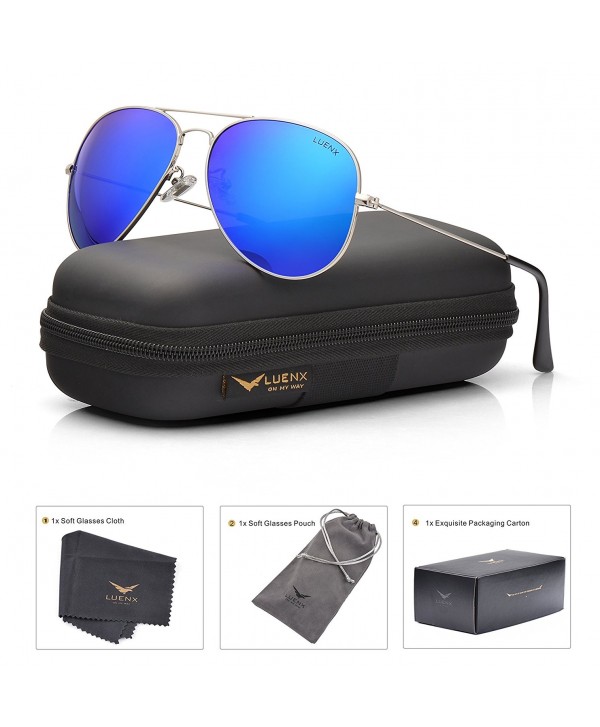 LUENX Sunglasses Polarized Mirrored Accessories