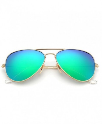 YuFalling Polarized Aviator Sunglasses Women