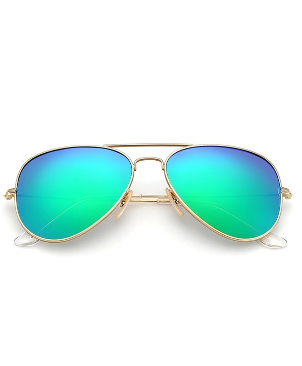 YuFalling Polarized Aviator Sunglasses Women