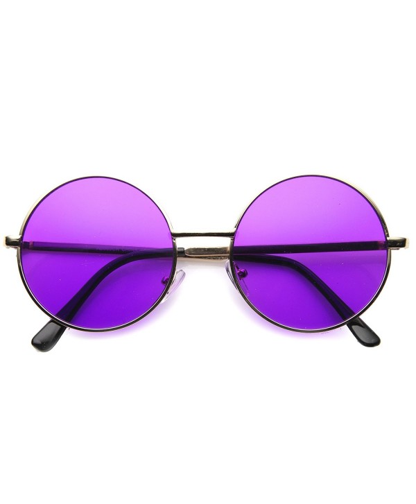 zeroUV Colored Mirror Sunglasses Purple