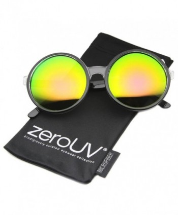 zeroUV Oversize Transparent Colored Sunglasses